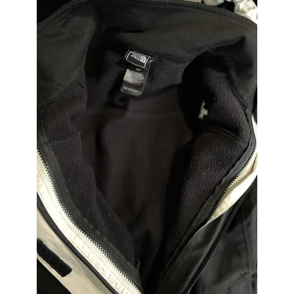 The‎ North Face Womens HyVent Insulated Fleece Lined Jacket Small Hood Logo EUC - Image 12