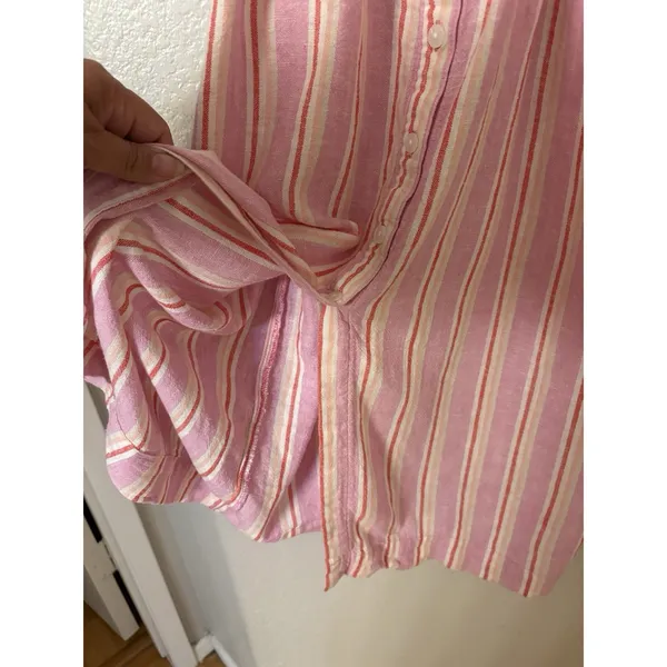 UNIVERSAL THREAD Pink Midi Spring Summer Sun Dress Vacation Resort Sz M - Image 7