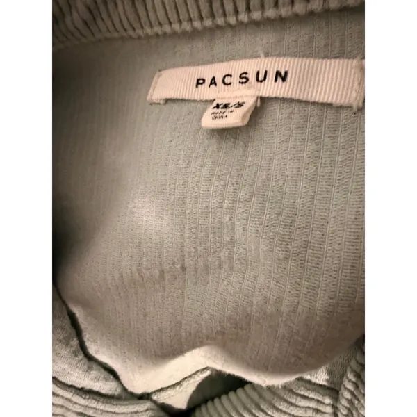Pac Sun Pale Green Button Down Shacket Top Women's XS / S - Image 3