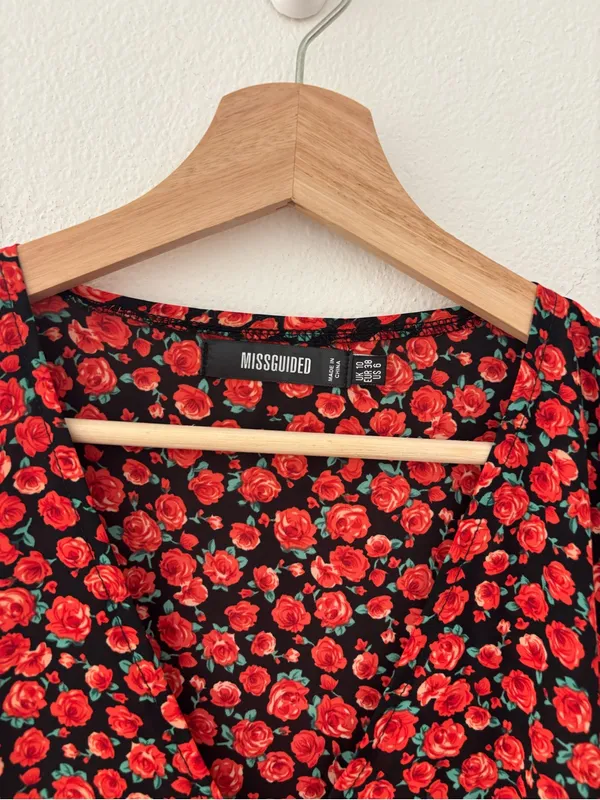 Missguided floral maxi dress - Image 3