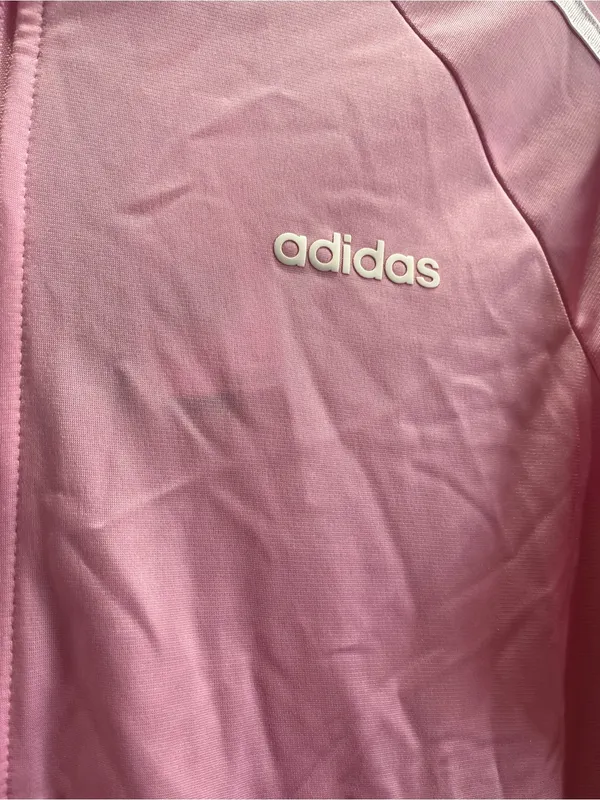 Adidas Dzzle track jacket EC9900 true pink/white tops Women Size M - Image 3