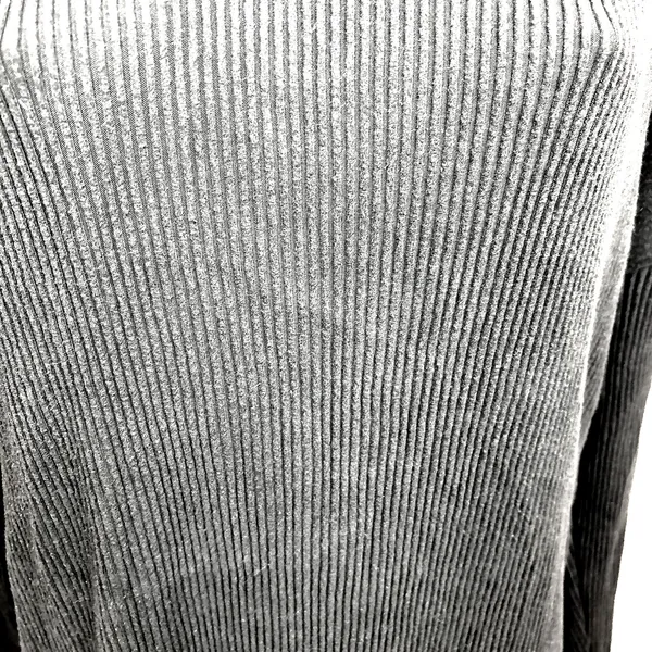 Gap Black Ribbed Knit Cowl Neck Mini Pull On Long Sleeve Sweater Dress Sz S Tall - Image 4