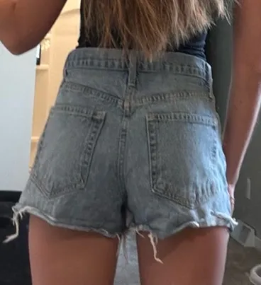 Just Black Denim Shorts Jean - Image 2