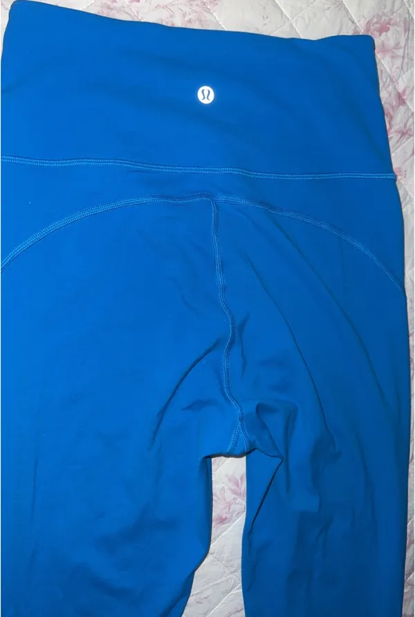 Lululemon Leggings High-Rise Flare Groove ~ poolside - Image 3