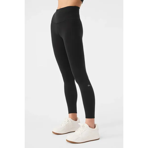 NWT ALO 7/8 High Waist Airbrush Leggings Black Size Medium Brand New - Image 4