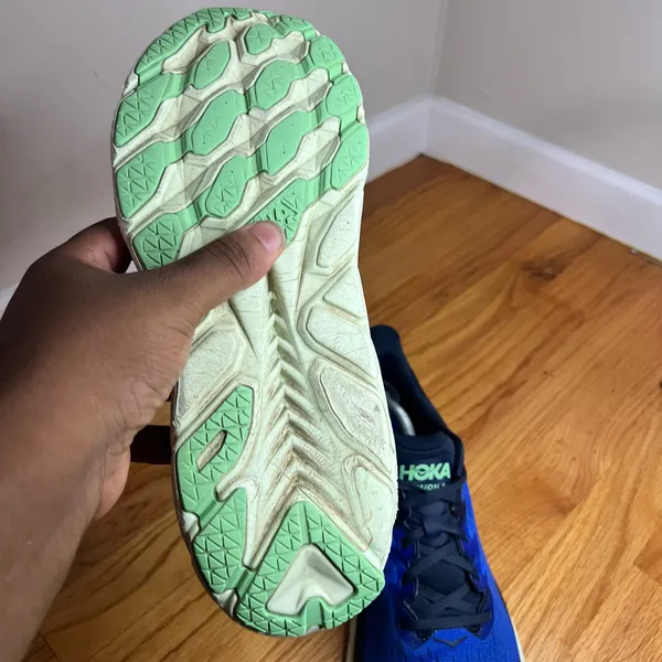 Hoka One One Clifton 8 Blue/Navy 1119393 DBOS Size 12M D NO BOX - Image 9
