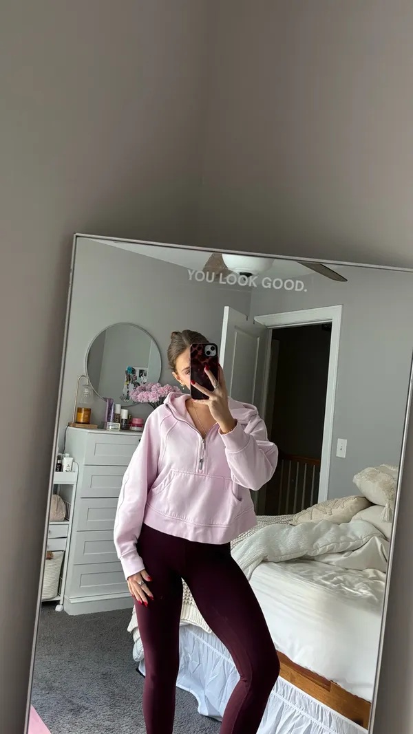 Lululemon Scuba Half-Zip Hoodie XS/S - Image 3