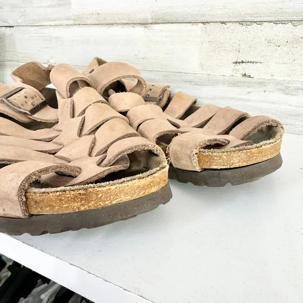 Birkenstock Brown Papillio Phoenix Fisherman Sandals Size 7M - Image 4