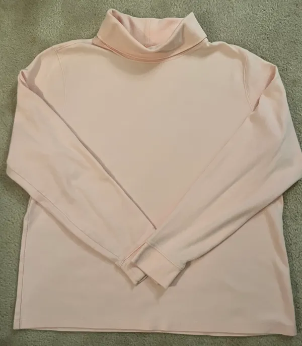 L.L.Bean Pink Turtleneck - Image 3