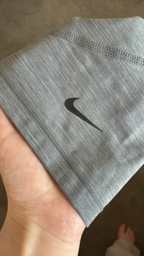 Grey Nike Pro Shorts - Image 3