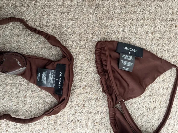 Outcast clothing brown mesh cover up - Image 6