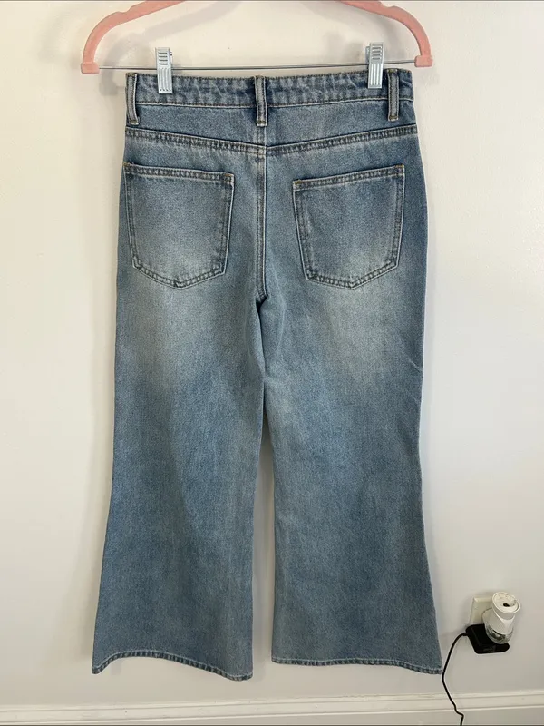 Edikted Flare Jeans - Image 4