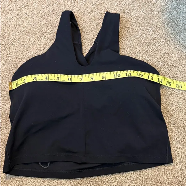 Aerie Black Crop Top Size Large - Image 2
