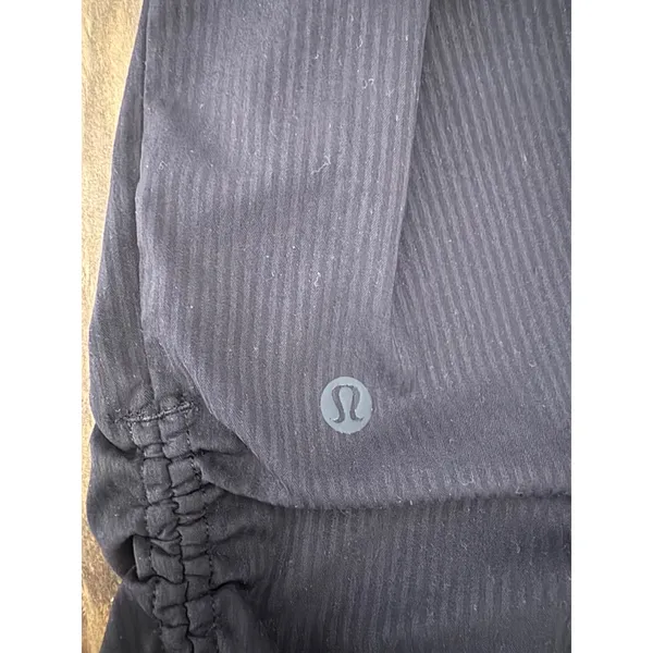 Lululemon Black Relaxed Fit Drawstring Lounge Pants Womens Size‎ 8 - Image 6
