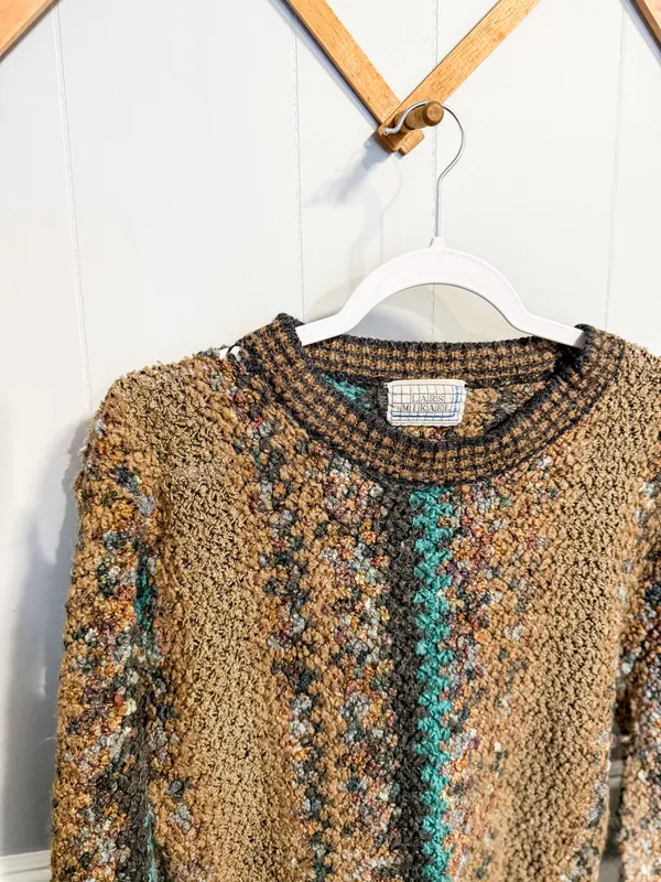Lars Mikael Vintage Sweater Multiple Size M - Image 2
