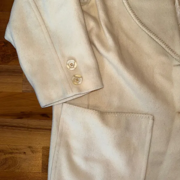 Andrea Marin New York Wool‎ Blazer Coat Women 1X Career Jacket winter vintage - Image 3