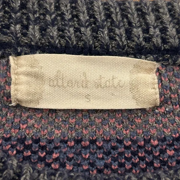 Altar’d State Fair Isle Sweater Pink Gray Size S - Image 5