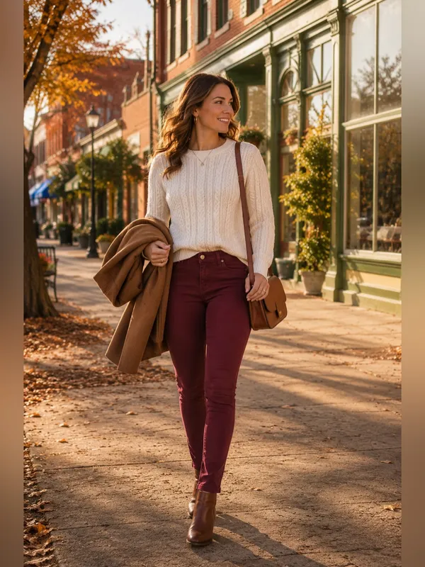 Hollister Burgundy Skinny Jeans Womens 0 24 Mid Rise Stretch‎ Cotton Denim Pants - Image 2