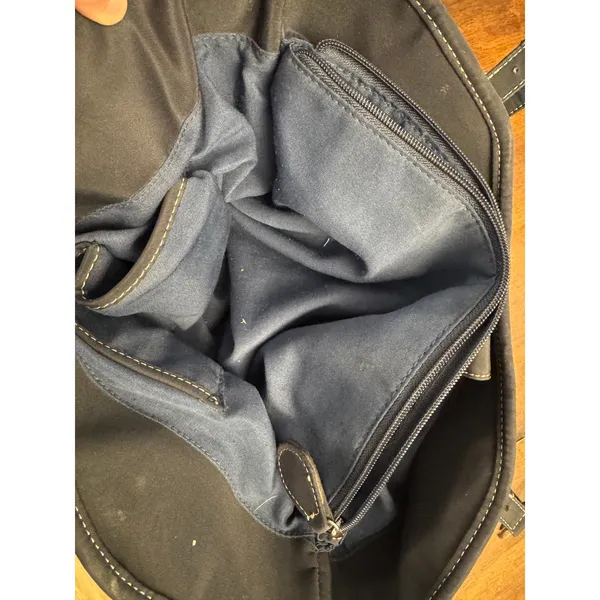 The Sak navy crocket tote shoulder bag - Image 5