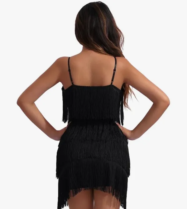 Black Flapper Dress Amazon - Image 2
