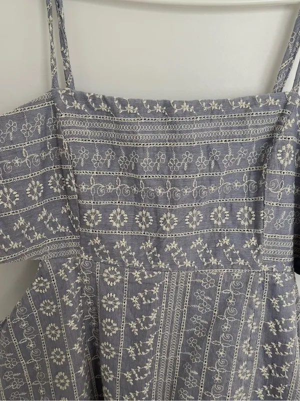 NEW Altar’d State Blue Mini Dress Size Medium NWT - Image 3