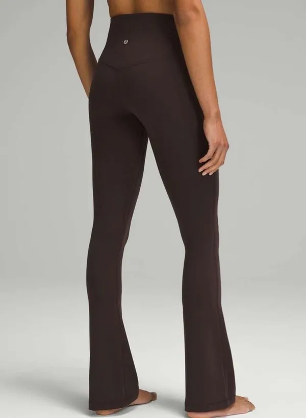 Lululemon Size 4 Align V-Waist Mini-Flare Pant in Espresso - Image 2