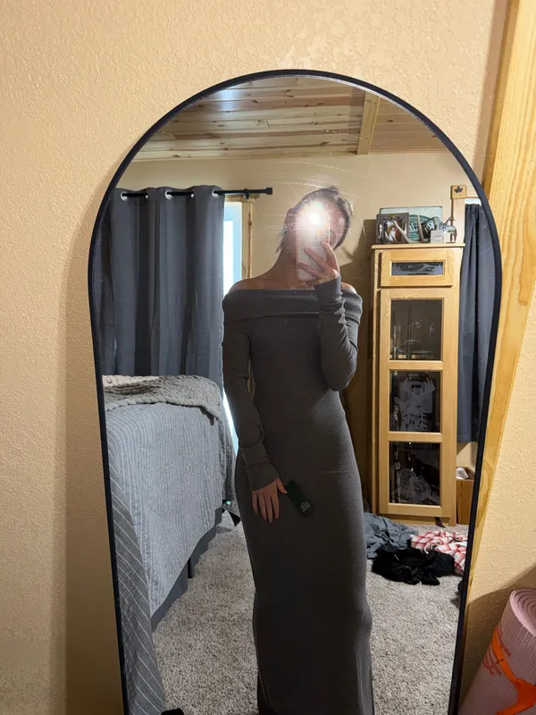 Wild Fable Long Sleeve Off-The-Shoulder Dress - Image 2