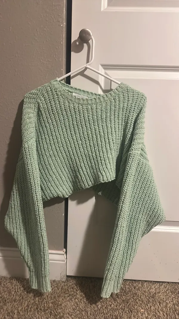 Altar'd State Cropped Sweater - Image 2