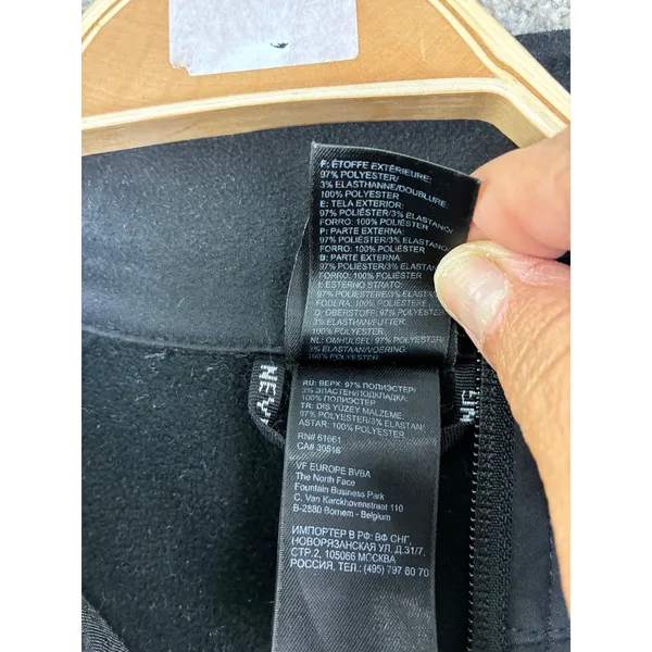 The North Face Apex Bionic Jacket Size S Black Softshell Windproof Outdoor Coat - Image 7