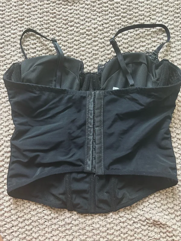 Garage Corset Top Black - Image 2