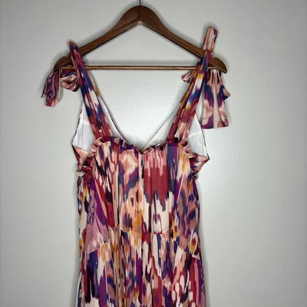 Sézane Editions Printed Maxi Dress in Joy - Image 9