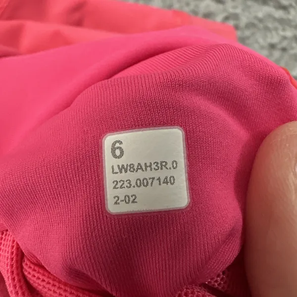 Lululemon Court Rival Skirt Skort High Rise Lip Gloss Pink Athletic Tennis 6 - Image 6