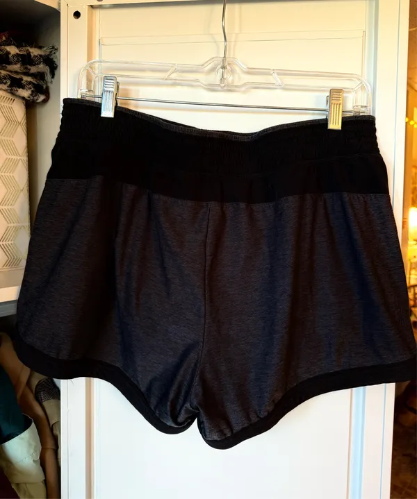 Head Greg Black Workout Athletic Running Lined Shorts - Image 3