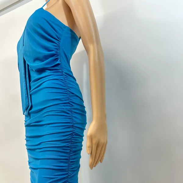 ASOS Vibrant Blue Maxi Dress Size 6 - Image 10