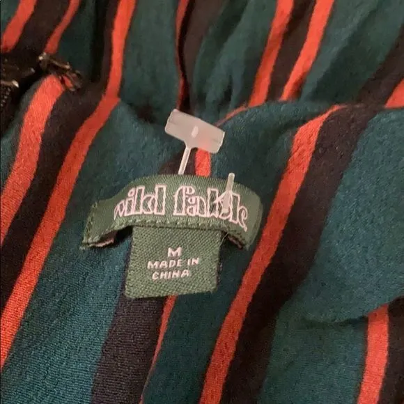 5/$30 🎈 Wild fable medium‎ striped jumpsuit - Image 7