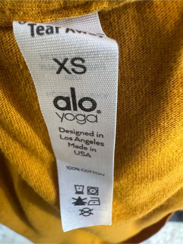 ALO Yoga Sleeveless Crop Top in Rust Orange - Image 6