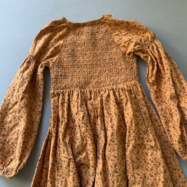 Floral Smocked Babydoll Maxi Dress - Image 7