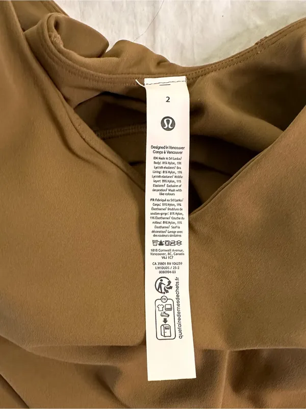 New with tags Lululemon Align Tank, Size 2 - Image 3