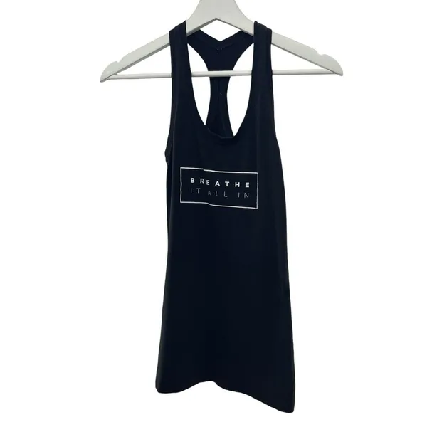Lululemon Size 2 Cool Racerback Tank Top Breathe It All In Running Athletic Yoga - Image 3