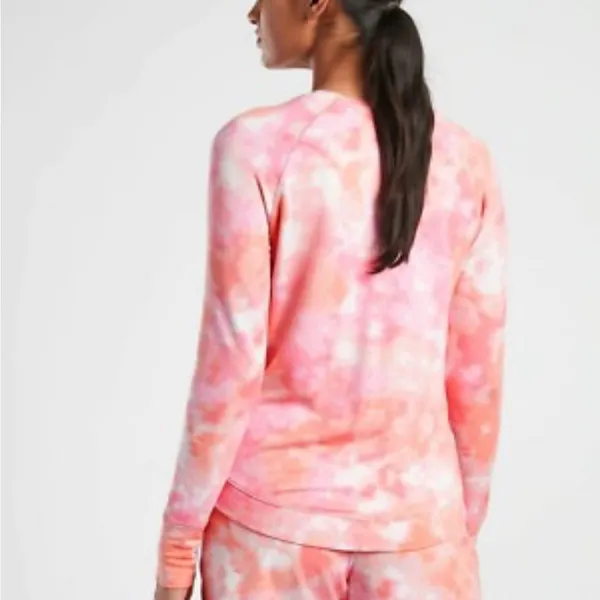Athleta Mindset Sweatshirt in Positive Latitude Pink Women’s Size Large - Image 7