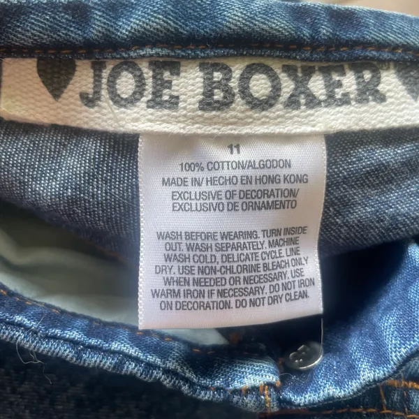 Joe Boxer Vintage 90’s/Y2K Embellished Flare Leg Jeans - Image 5