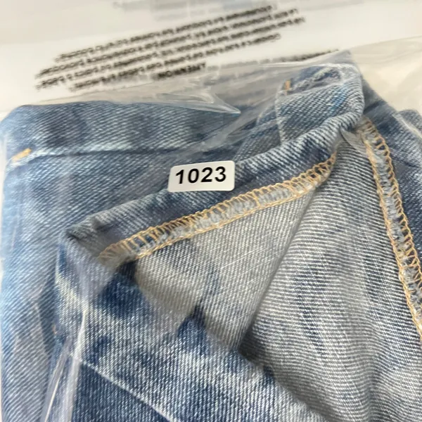 1023 |‎ PacSun High Waisted Cuffed Denim Jean Shorts Blue Womens 26 - Image 7
