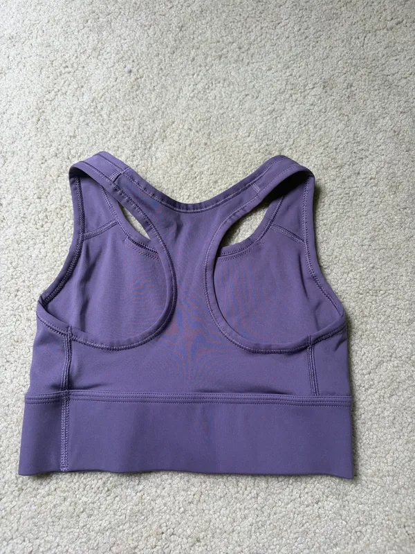 Purple Nike Sports Bra - Image 2
