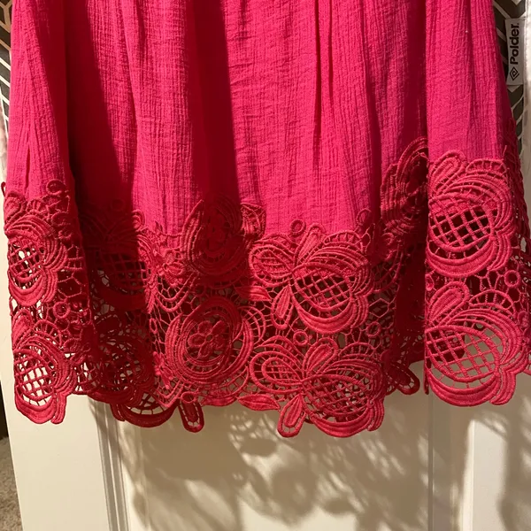 Petal Roz Fuscia color Dress Size Small - Image 4