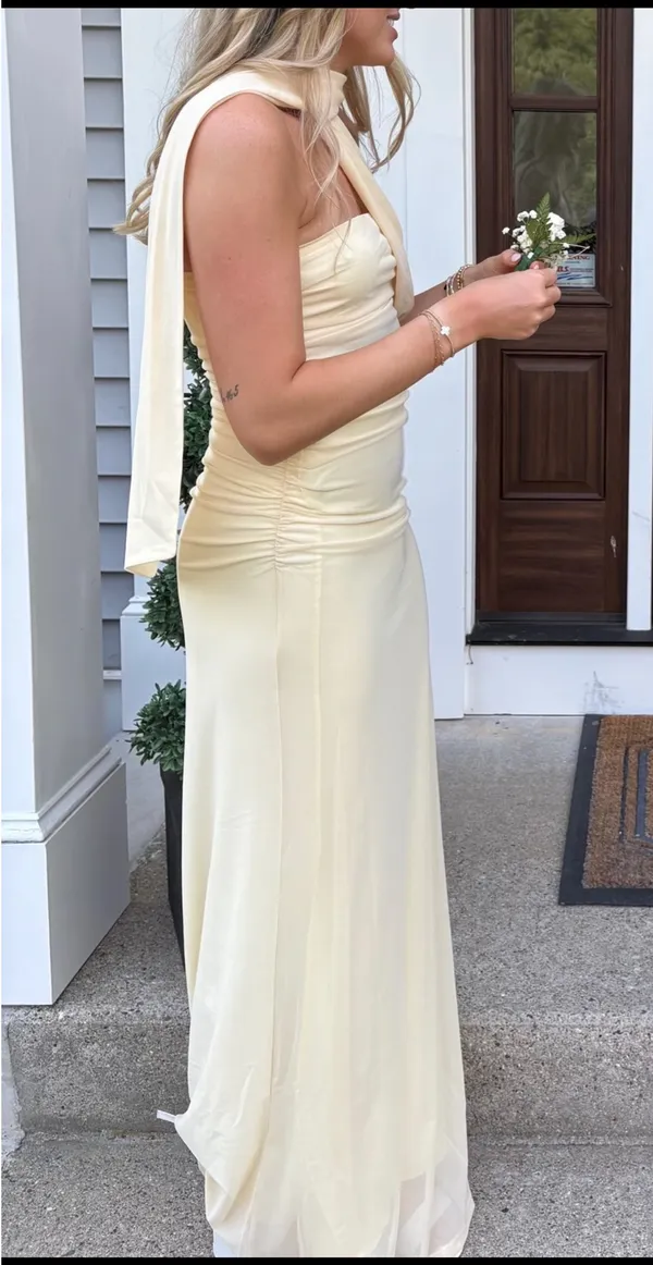 Peppermayo Dress Maxi Yellow - Image 4