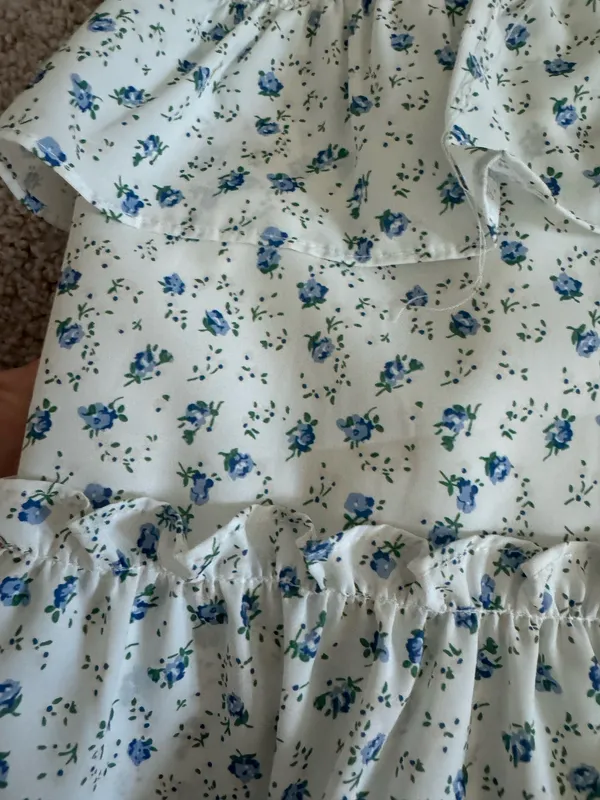 Altar'd State Dress Blue Floral - Image 2