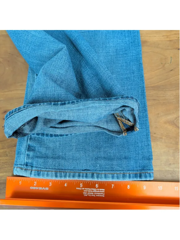 Red Engine USA Made Flared Jeans 27" - Image 8