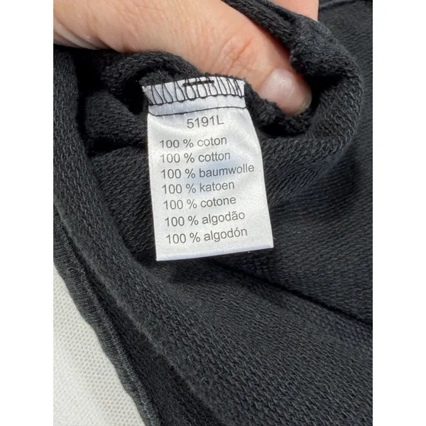 Lacoste Women's Black Sweatshirt Cotton Y2K Mini Skirt‎ Comfy Cute Size 34 Small - Image 6