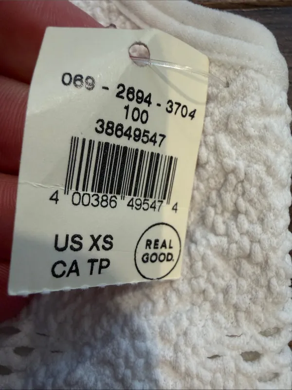 aerie White Lace Sports Bra Size XS NWT - C53-017 - Image 2