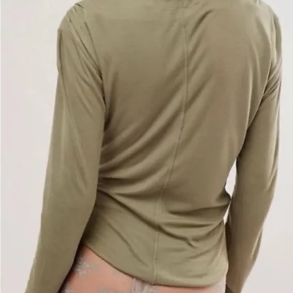 Free People Night We Met off should long sleeve top. Size X-Small - Image 3